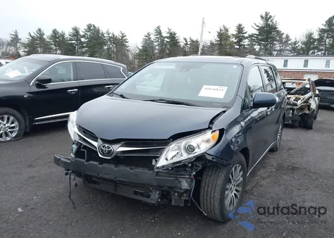 2018 Toyota Sienna Xle 8 Passenger из США, поврежденный, VIN 5TDYZ3DC7JS905476